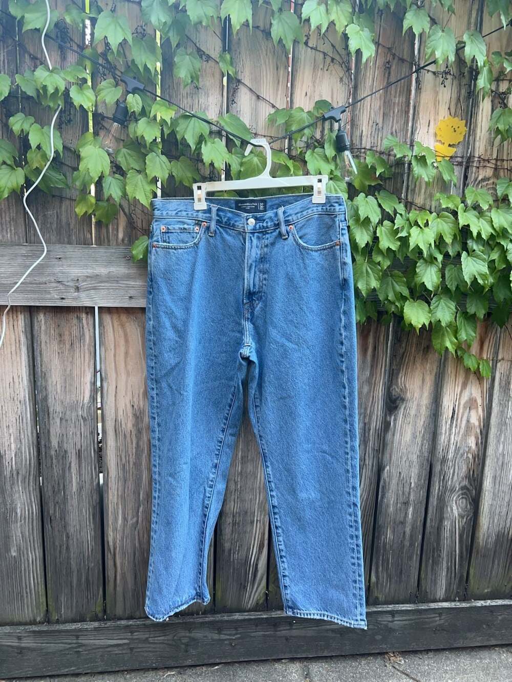 Abercrombie & Fitch Authentic Rigid Denim Loose Jeans 34x30